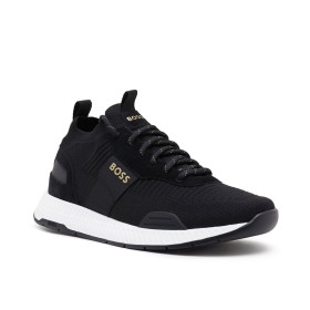 BOOS Titanium Runn Black White